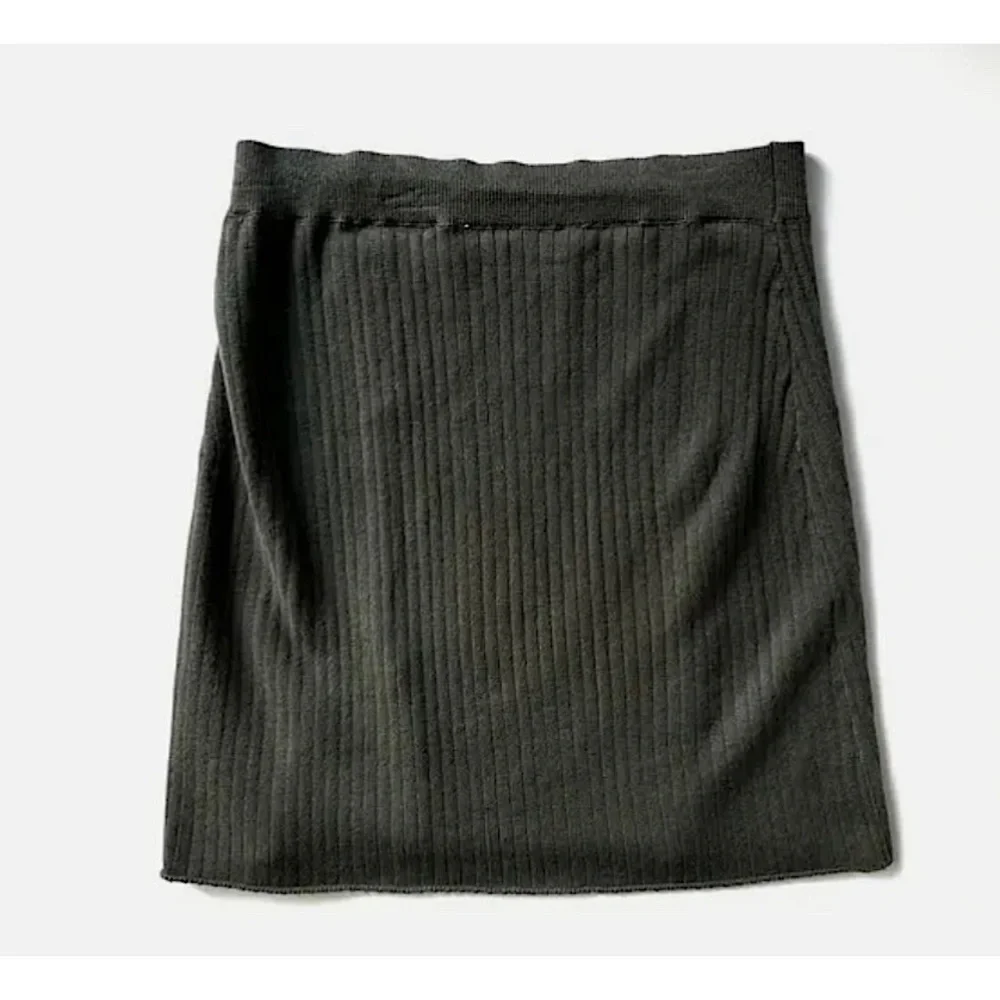 Free People Knit Mini Skirt - Picture 3 of 4